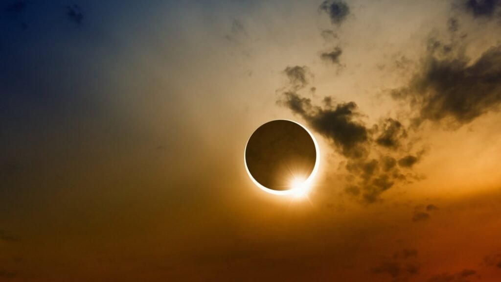 Solar Eclipse in Sagittarius