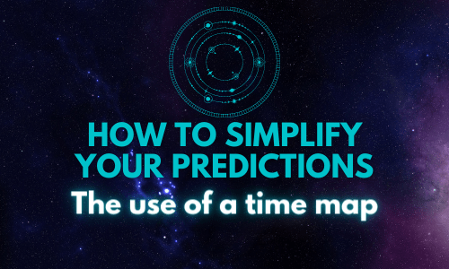 How to simplify your predictions – The use of a time map