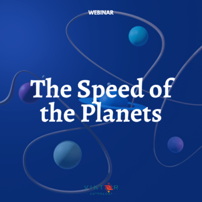 The Speed of the Planets