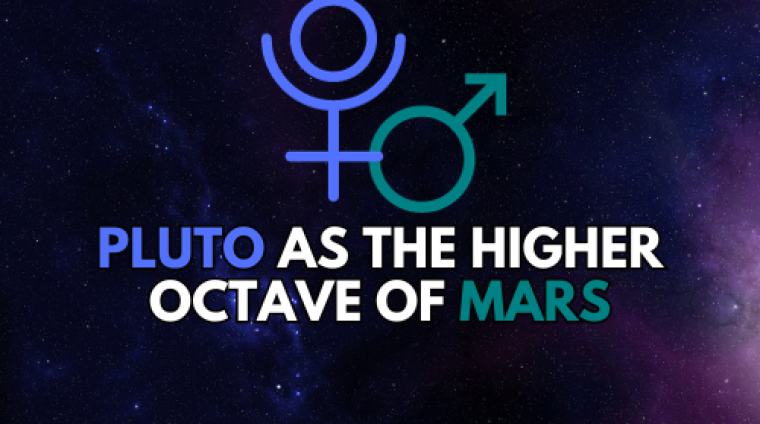 PLUTO AS THE HIGHER OCTAVE OF MARS