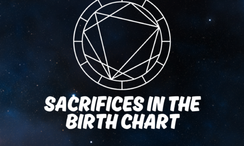 Sacrifices in the birth chart