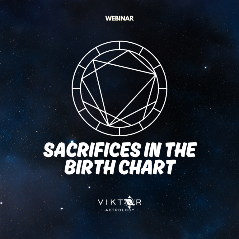 Sacrifices in the birth chart