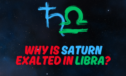 Why is Saturn exalted in Libra?
