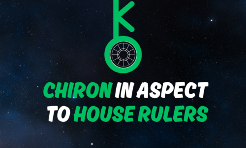 CHIRON IN ASPECT TO HOUSE RULERS