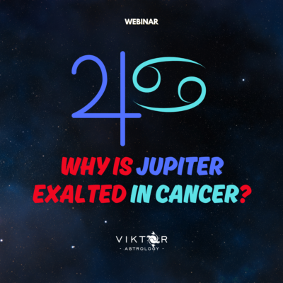 WHY IS JUPITER EXALTED IN CANCER?