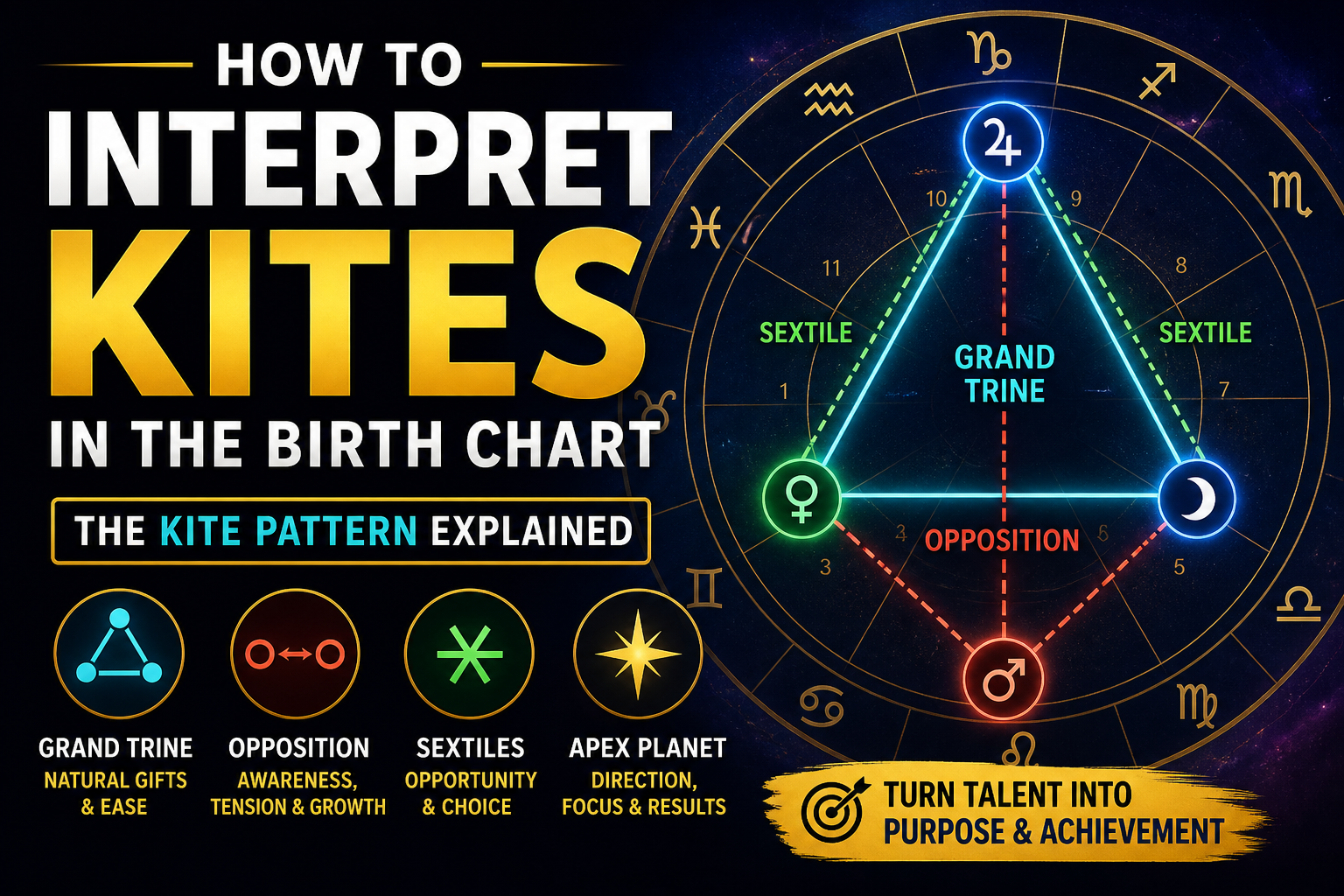 How to Interpret Kites in the Birth Chart