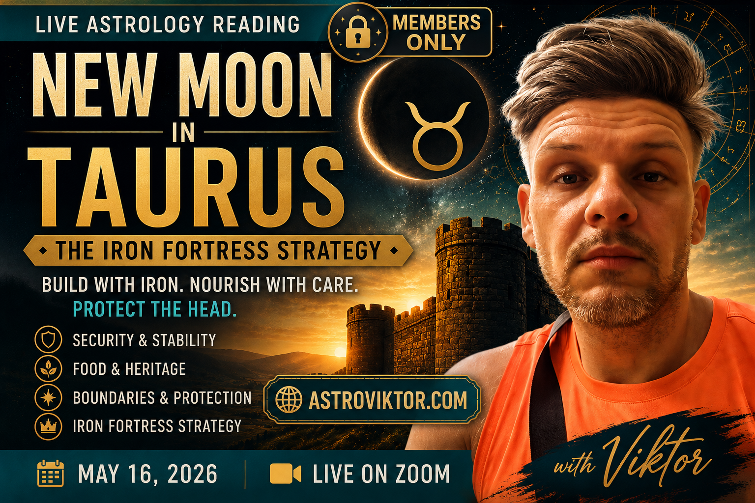 New Moon in Taurus 2026