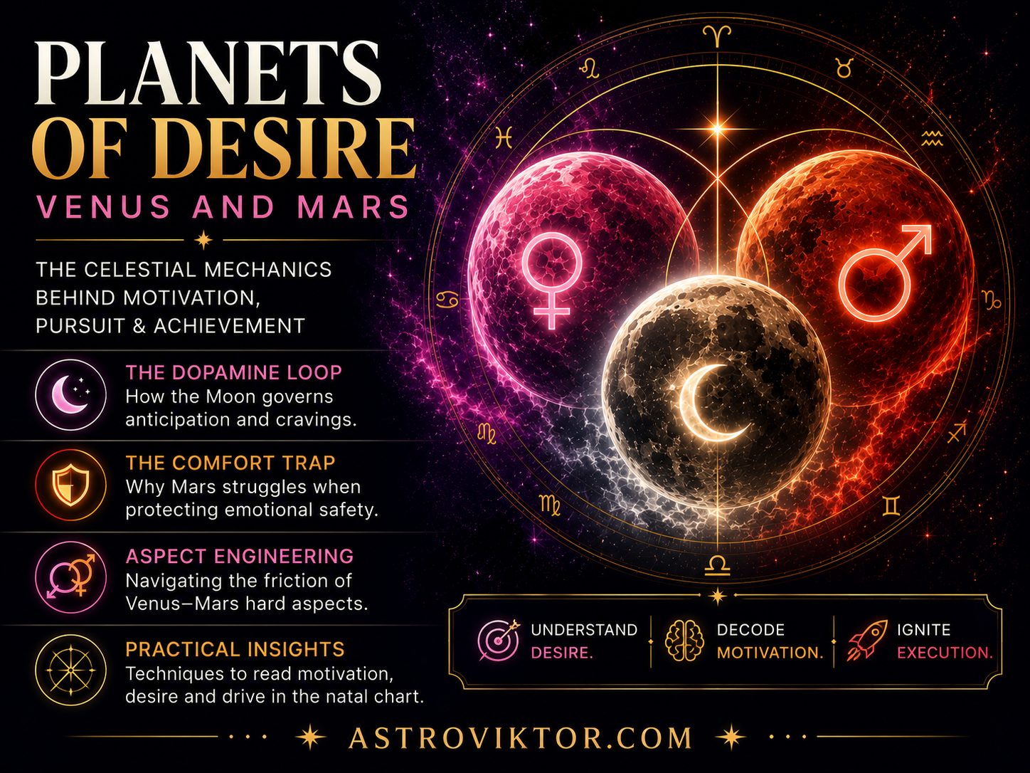 Planets of Desires – Venus and Mars